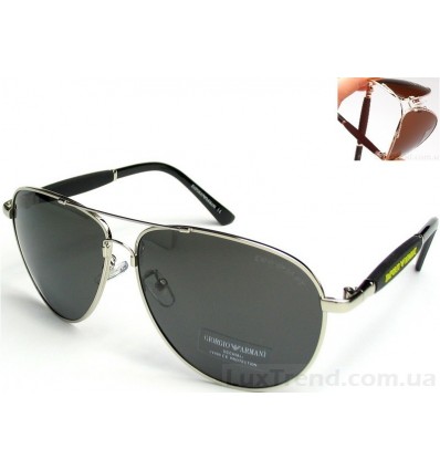 Солнцезащитные очки Armani 0002 Titanium хром